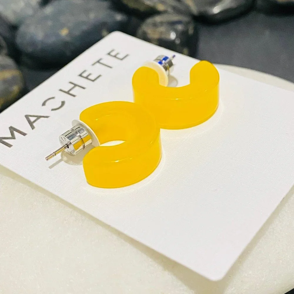 Yellow Earrings - Picture 3 of 7